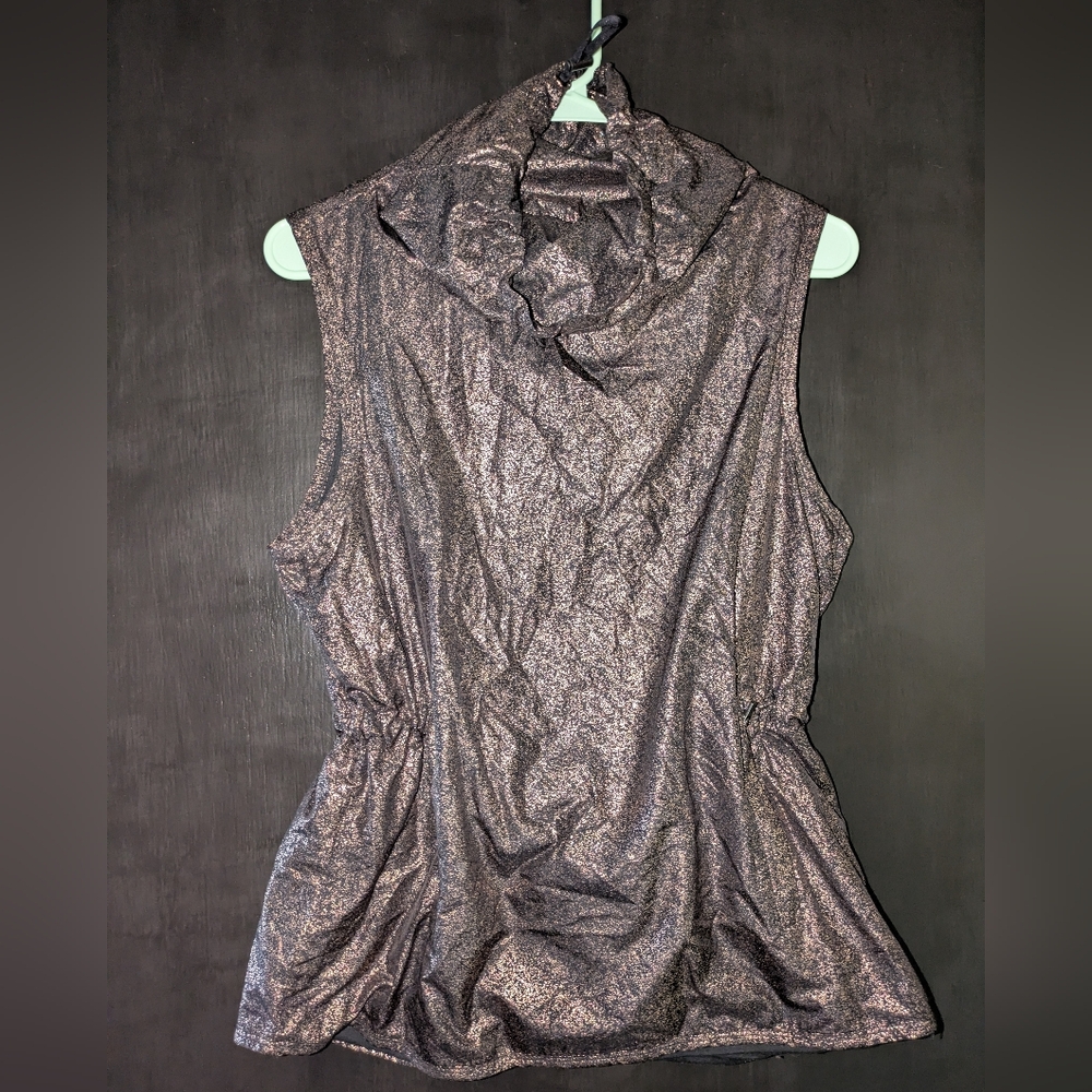 Fabletics Metallic Sleeveless Top